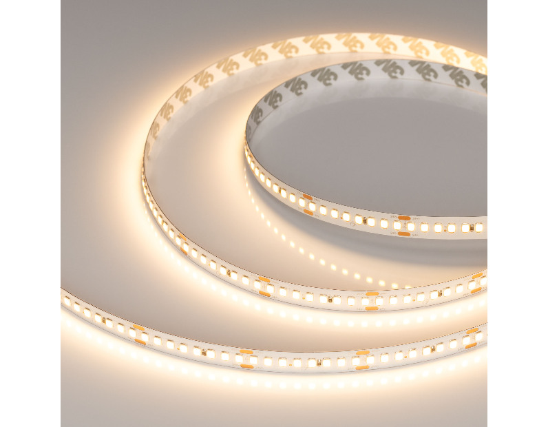 Лента RT-A192-10mm 24V Warm2700 (17.6 W/m, IP20, 5m) (Arlight, высок.эфф.150 лм/Вт)