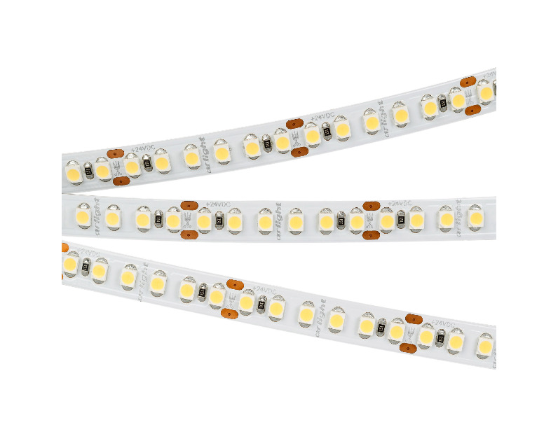 Лента UL-A180-8mm 24V Warm3000 (14.4 W/m, IP20, 5m) (Arlight, Открытый)
