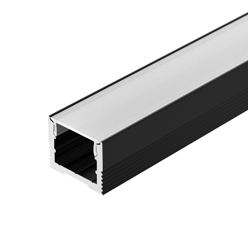 Профиль SL-SLIM-H13M-2000 BLACK (BY) (Arlight, Алюминий) 061375