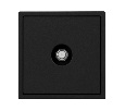 Механизм спутниковой розетки SCT-NOBE-MST1-SFPL-BK (SAT) (Arlight, Черный оникс)
