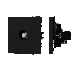 Механизм спутниковой розетки SCT-NOBE-MST1-SFPL-BK (SAT) (Arlight, Черный оникс)
