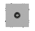 Механизм спутниковой розетки SCT-NOBE-MST1-SFPL-IS (SAT) (Arlight, Никель)