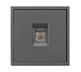 Механизм телефонной розетки SCT-NOBE-MTL1-SFPL-GR (RJ-11, 4C) (Arlight, Серый базальт)