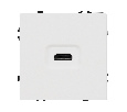 Механизм HDMI розетки SCT-NOBE-MHD1-SFPL-WH (Arlight, Белый кварц)