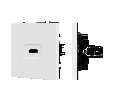Механизм HDMI розетки SCT-NOBE-MHD1-SFPL-WH (Arlight, Белый кварц)