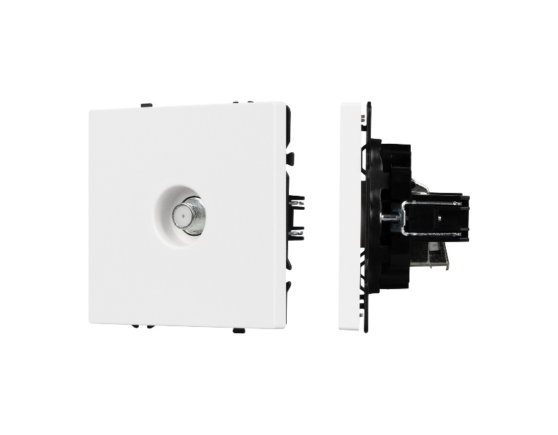 Механизм спутниковой розетки SCT-NOBE-MST1-SFPL-WH (SAT) (Arlight, Белый кварц)