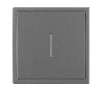 Механизм звонкового выключателя LED SWT-NOBE-MKR1-SFPL-L-GR (230V, 10A) (Arlight, Серый базальт)