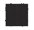 Механизм звонкового выключателя двухклавишный SWT-NOBE-MKR2-SFPL-BK (230V, 10A) (Arlight, Черный оникс)