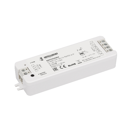 INTELLIGENT ARLIGHT Контроллер SMART-SPI-301-72-RGBW-SUF (5-48V, 8A, 2.4G) (IARL, IP20 Пластик, 5 лет) 061638