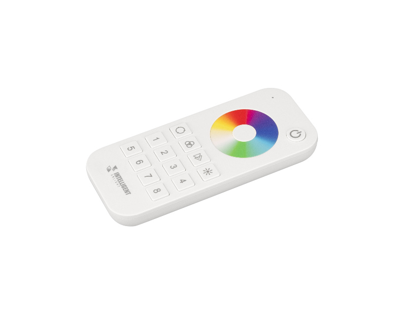 INTELLIGENT ARLIGHT Пульт SMART-SPI-801-52-8SC-RGBW-SUF White (3V, 2.4G) (IARL, IP20 Пластик, 5 лет)