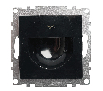 Подсветка встраиваемая LED c дд (механизм), 250В, 1W, 4000К, серия Катрин, черный