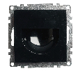 Подсветка встраиваемая LED (механизм), 250В, 1W, 4000К, серия Катрин, черный