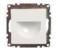 Подсветка встраиваемая LED (механизм), 250В, 1W, 4000К, серия Катрин, белый