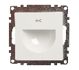Подсветка встраиваемая LED c дд (механизм), 250В, 1W, 4000К, серия Катрин, белый