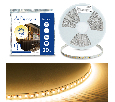 Светодиодная LED лента Feron LS501, 120SMD(2835)/м 11Вт/м 24V 30000*8*1.22мм 3000К 30м IP20
