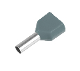 LD406-0508 Наконечник штыревой втулочный изолированный НШВИ(2) 0,5-8 (DIY упаковка 25 шт)