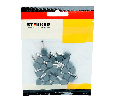 LD406-0508 Наконечник штыревой втулочный изолированный НШВИ(2) 0,5-8 (DIY упаковка 25 шт)