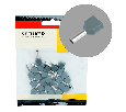 LD406-0508 Наконечник штыревой втулочный изолированный НШВИ(2) 0,5-8 (DIY упаковка 25 шт)