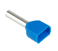 LD406-0508 Наконечник штыревой втулочный изолированный НШВИ(2) 0,5-8 (DIY упаковка 25 шт)