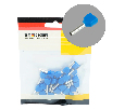 LD406-0508 Наконечник штыревой втулочный изолированный НШВИ(2) 0,5-8 (DIY упаковка 25 шт)
