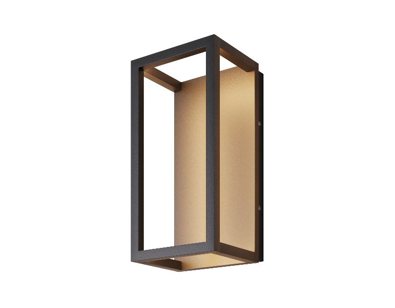 Уличный настенный светильник Maytoni Frame O527WL-L12B3K