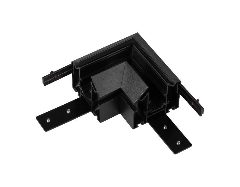 Коннектор угловой MAG-ORIENT-CON-2653-STR-G-L90 (BK) (Arlight, Металл)