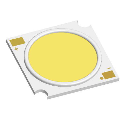 Мощный светодиод ARPL-37W-TFA-1919-White6500-90 (35v, 1080mA) (Arlight, Power LED 19х19mm) 036078(1)