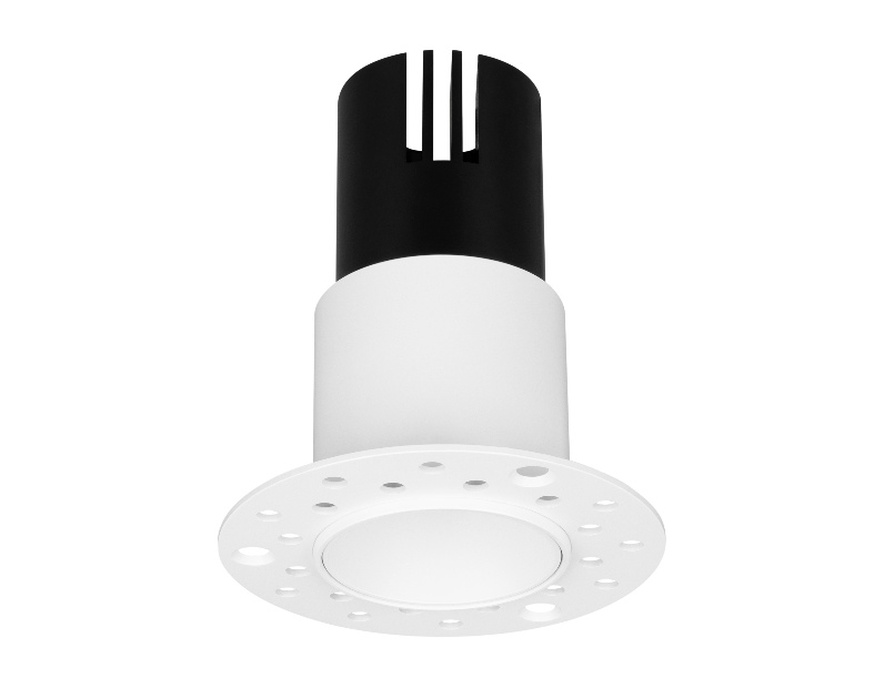 Светильник MS-INVISIO-TRIMLESS-R55-15W Warm3000 (WH-WH, 36 deg, 230V) (Arlight, IP54 Металл, 5 лет)