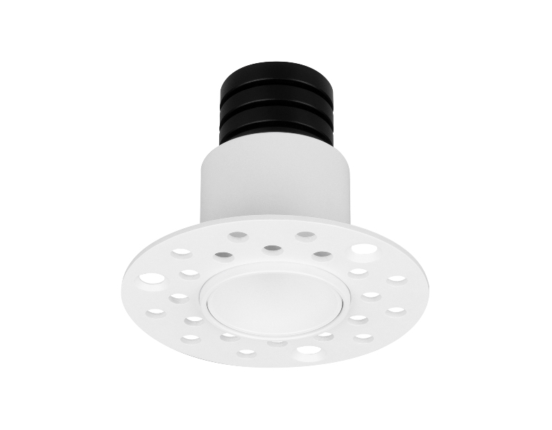 Светильник MS-INVISIO-TRIMLESS-R35-5W Warm3000 (WH-WH, 36 deg, 230V) (Arlight, IP54 Металл, 5 лет)