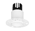 Светильник MS-INVISIO-TRIMLESS-R45-10W Warm2700 (WH-WH, 36 deg, 230V) (Arlight, IP54 Металл, 5 лет)