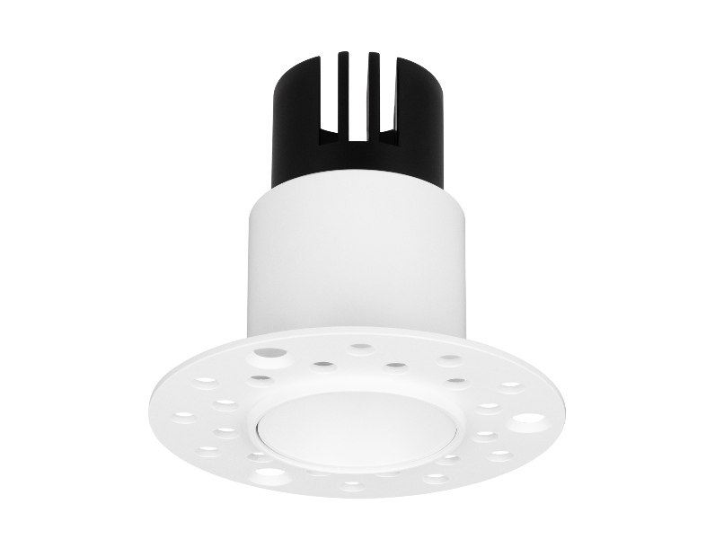 Светильник MS-INVISIO-TRIMLESS-R45-10W Warm3000 (WH-WH, 36 deg, 230V) (Arlight, IP54 Металл, 5 лет)