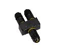 Коннектор NEO-GERM-3pin-Y-WTW (4-8mm) (Arlight, IP68)