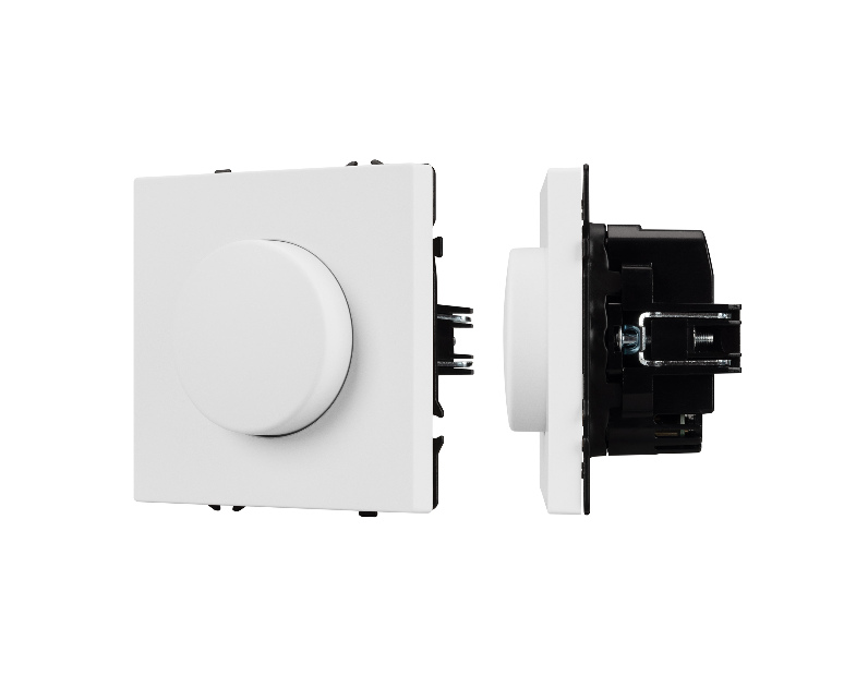 Механизм светорегулятора SWT-NOBE-DLR-SFPL-WH (250V, 300W) (Arlight, Белый кварц)