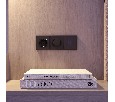 Механизм светорегулятора SWT-NOBE-DLR-SFPL-BK (250V, 300W) (Arlight, Черный оникс)