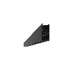 SY-LINK-20S1-2.5-BL, шинопровод накладной глубокий, 48В, черный, 2,5м