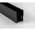 SY-LINK-20S1-2.5-BL, шинопровод накладной глубокий, 48В, черный, 2,5м