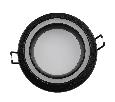 Светильник потолочный встраиваемый, 15W 230V GX53, черный, круг, без лампы, DL514, Feron