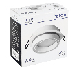 Светильник встраиваемый Feron DL502 LUNA  потолочный GX53 черный круг