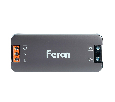 Трансформатор электронный для светодиодной ленты 300W 12V IP67 (драйвер), LB007 FERON