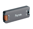Трансформатор электронный для светодиодной ленты 300W 12V IP67 (драйвер), LB007 FERON