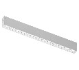 Встраиваемый светильник Denkirs SIMPLE GRILL DK8202-WH