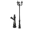 Фонарный столб Fumagalli RUT E26.202.R30.AXE27