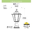 Наземный низкий светильник Fumagalli RUT E26.111.000.BYE27