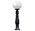 Наземный высокий светильник Fumagalli Globe 300 G30.162.000.AYE27
