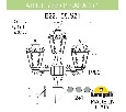 Фонарный столб Fumagalli SABA K22.158.S21.BXE27